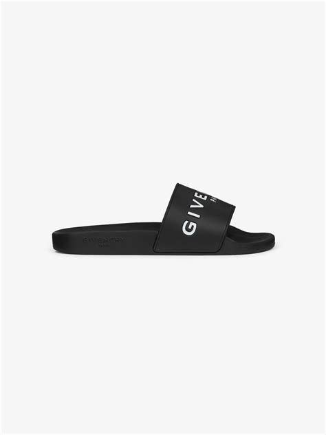 white rubber givenchy clides|givenchy sandals.